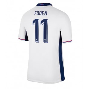 Engleska Phil Foden #11 Domaci Dres EP 2024 Kratak Rukavima